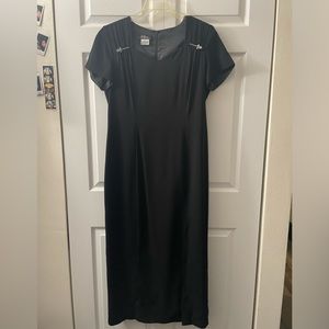AGB dress black evening gown